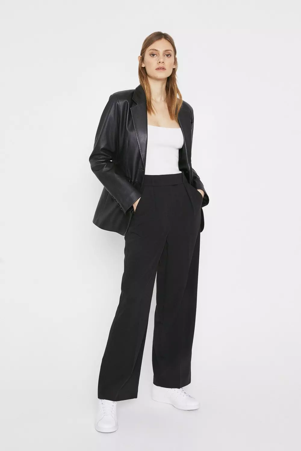 Wide leg trousers warehouse sale