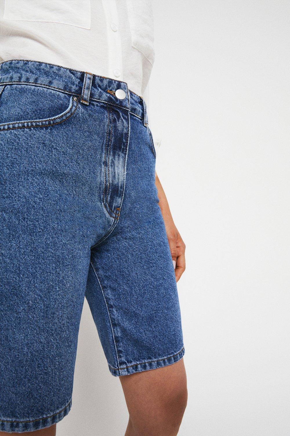 cotton jeans shorts