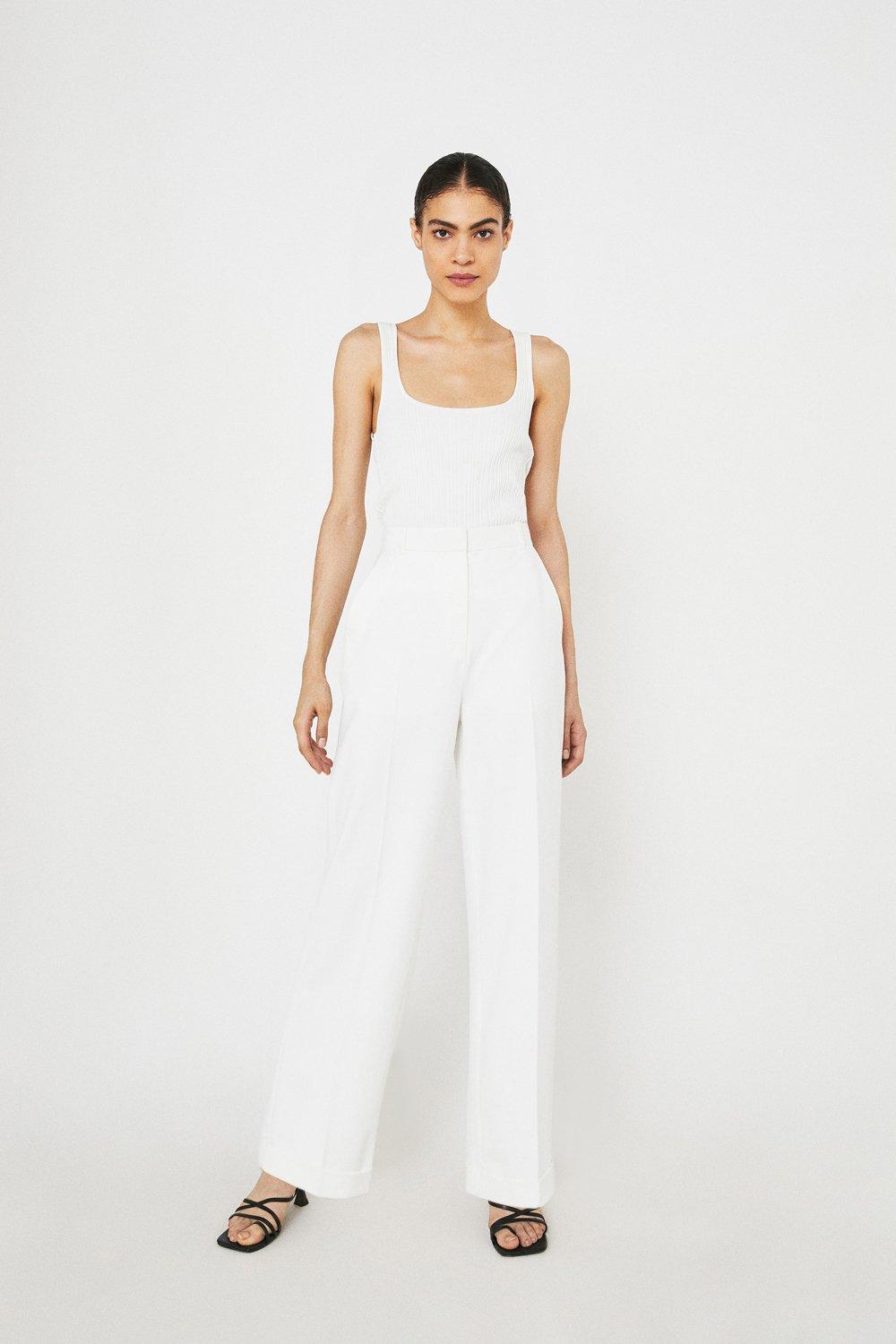 Warehouse wide leg trousers