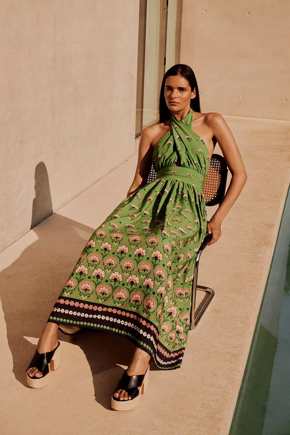 70's halter dress