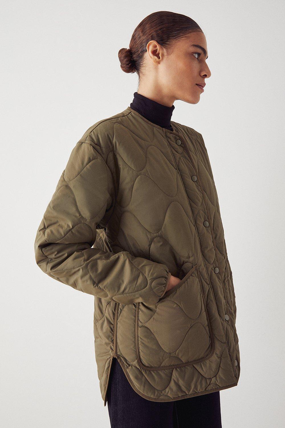 quilted liner jacket