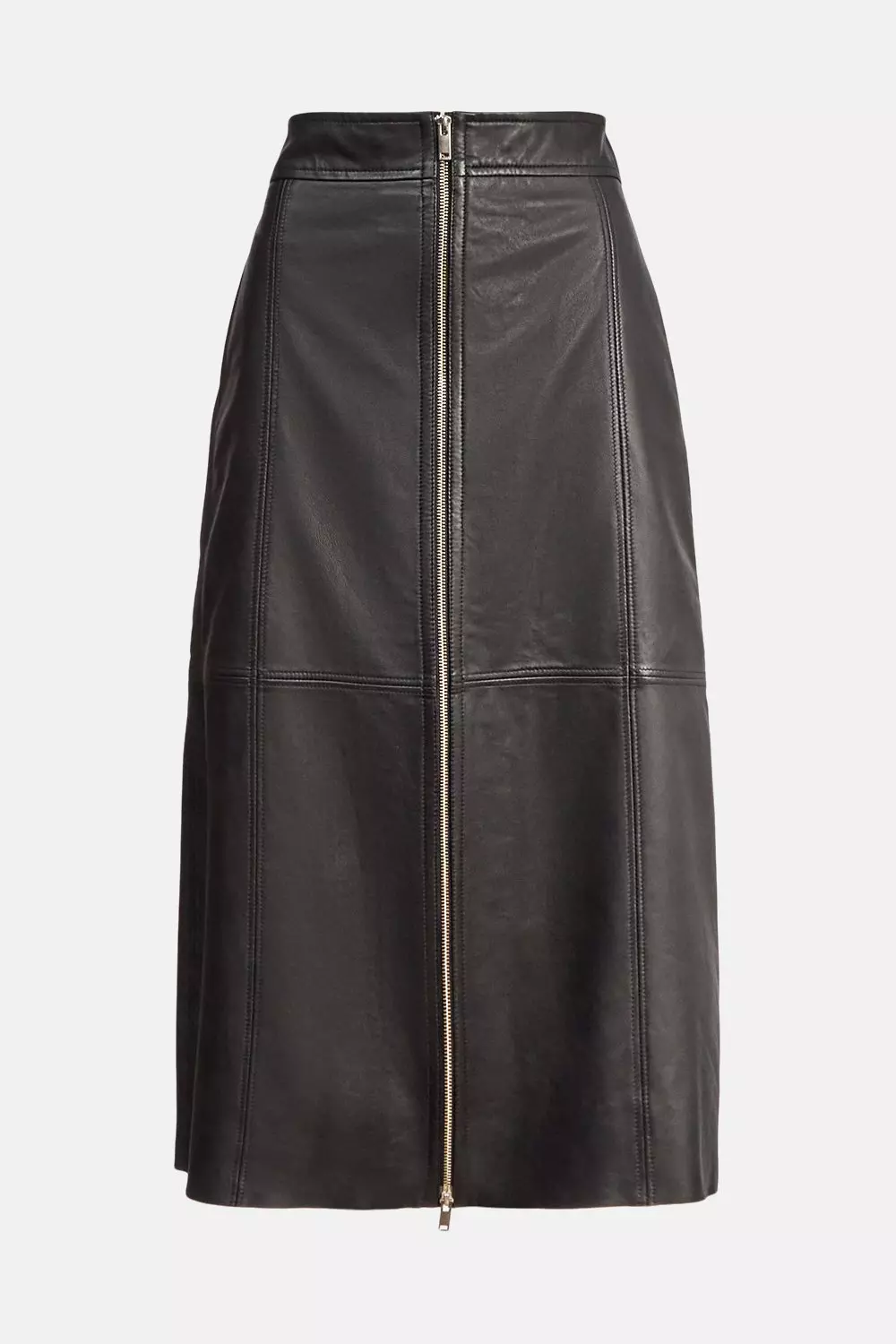 Midi skirt outlet zip