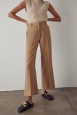 Camel Tailored Bootcut Trouser
