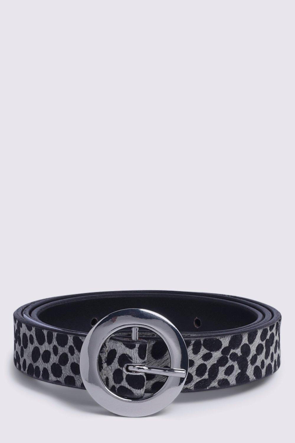 animal print belt