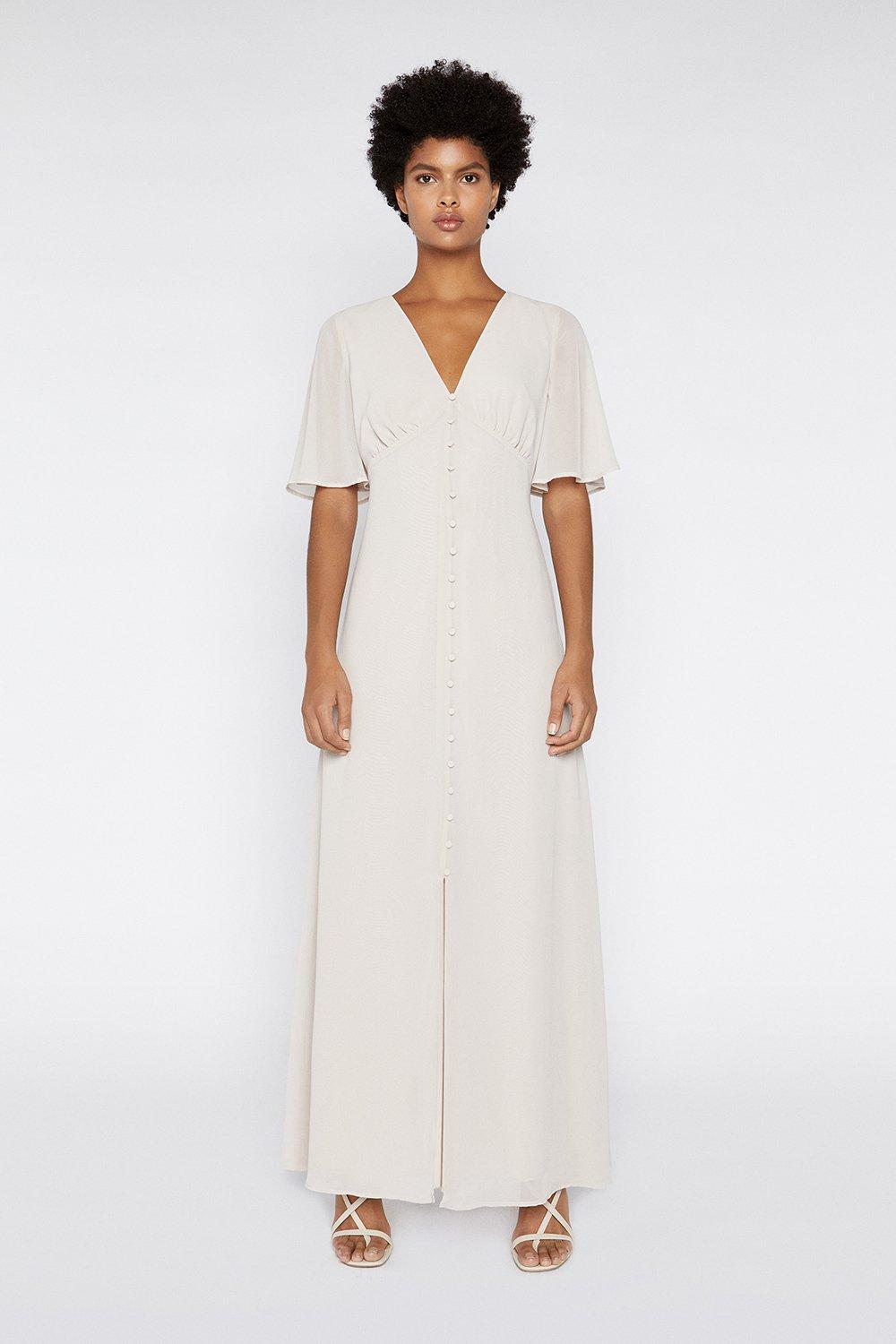 mink maxi dress