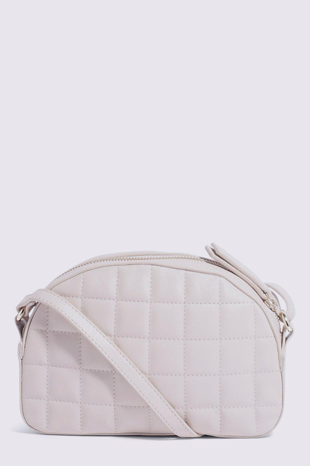 cream quilted bag