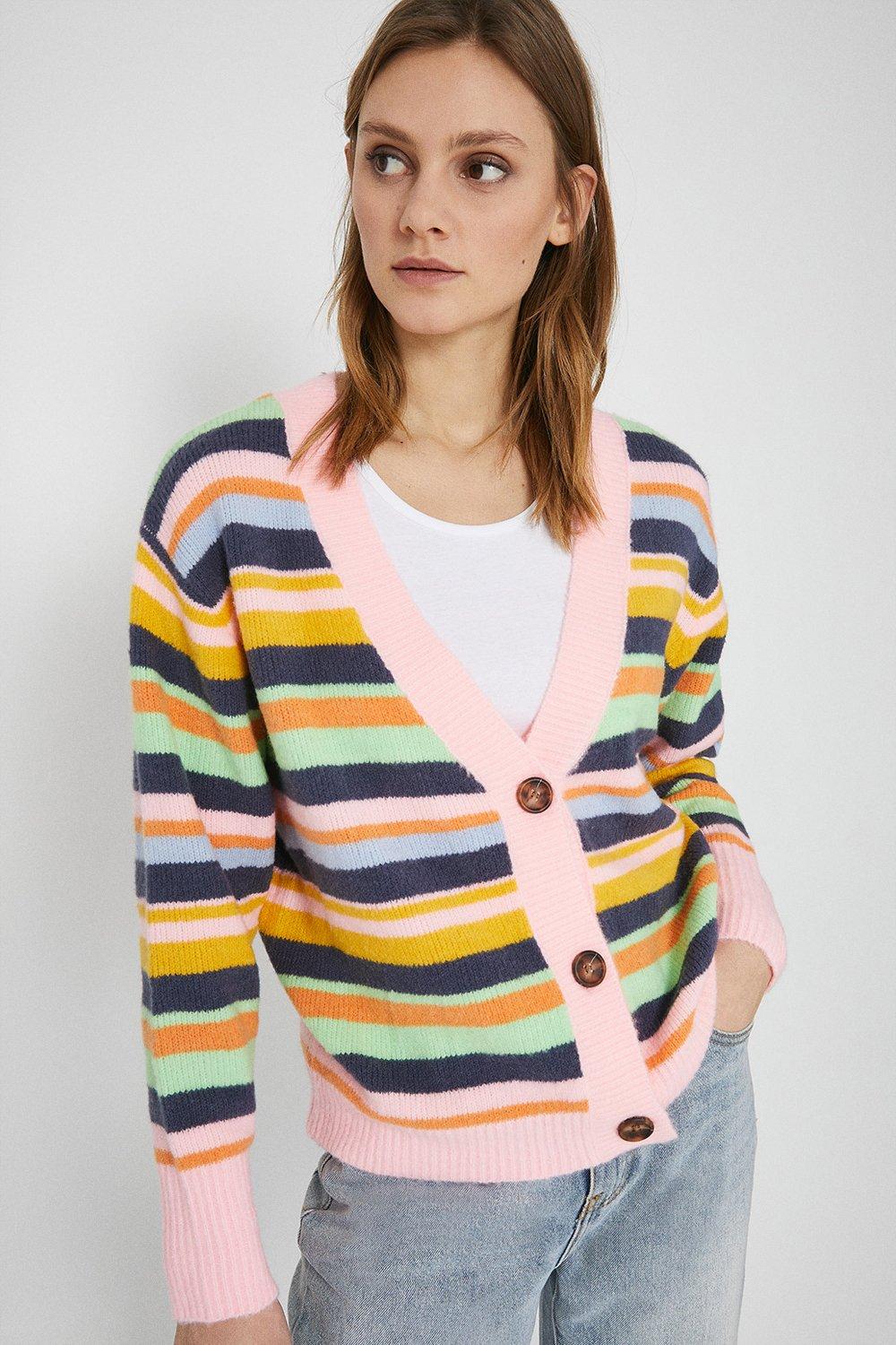 yellow boyfriend cardigan