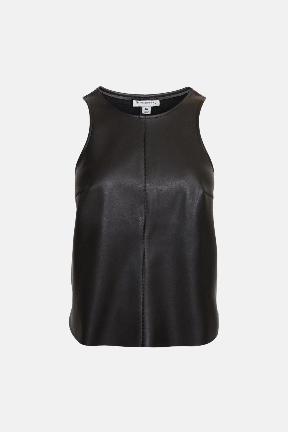 leather vest tops