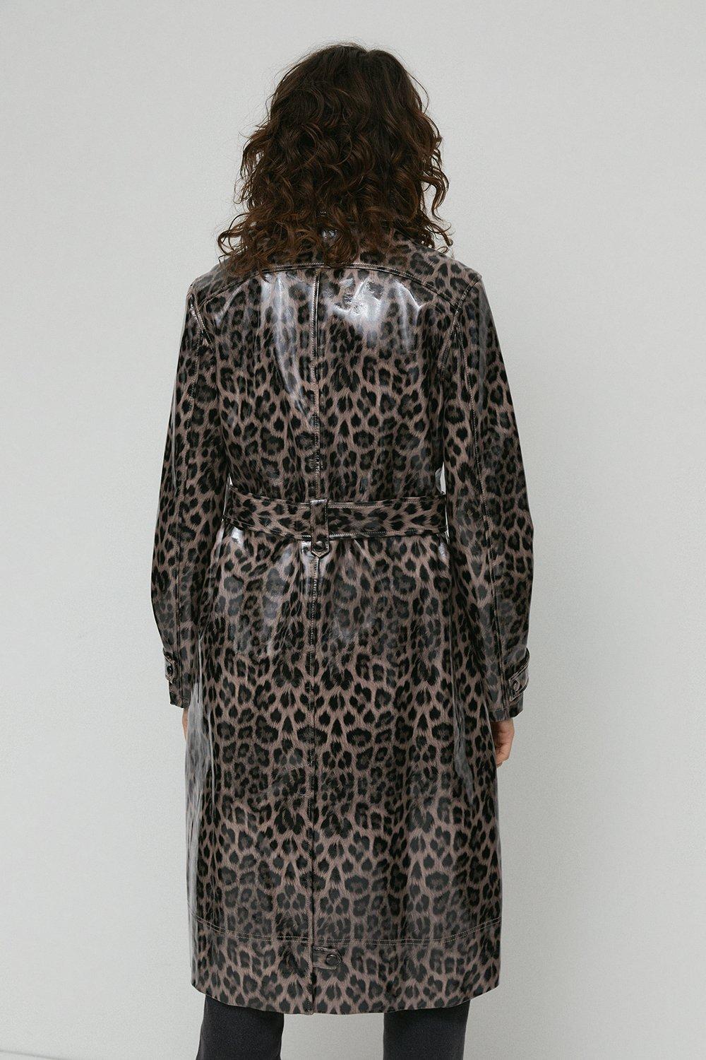 leopard print mac coat