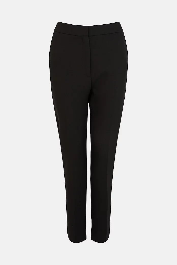 Premium Tailoring High Waist Slim Leg Trouser | Warehouse