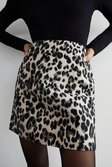 Multi Animal Jacquard Pelmet Skirt 
