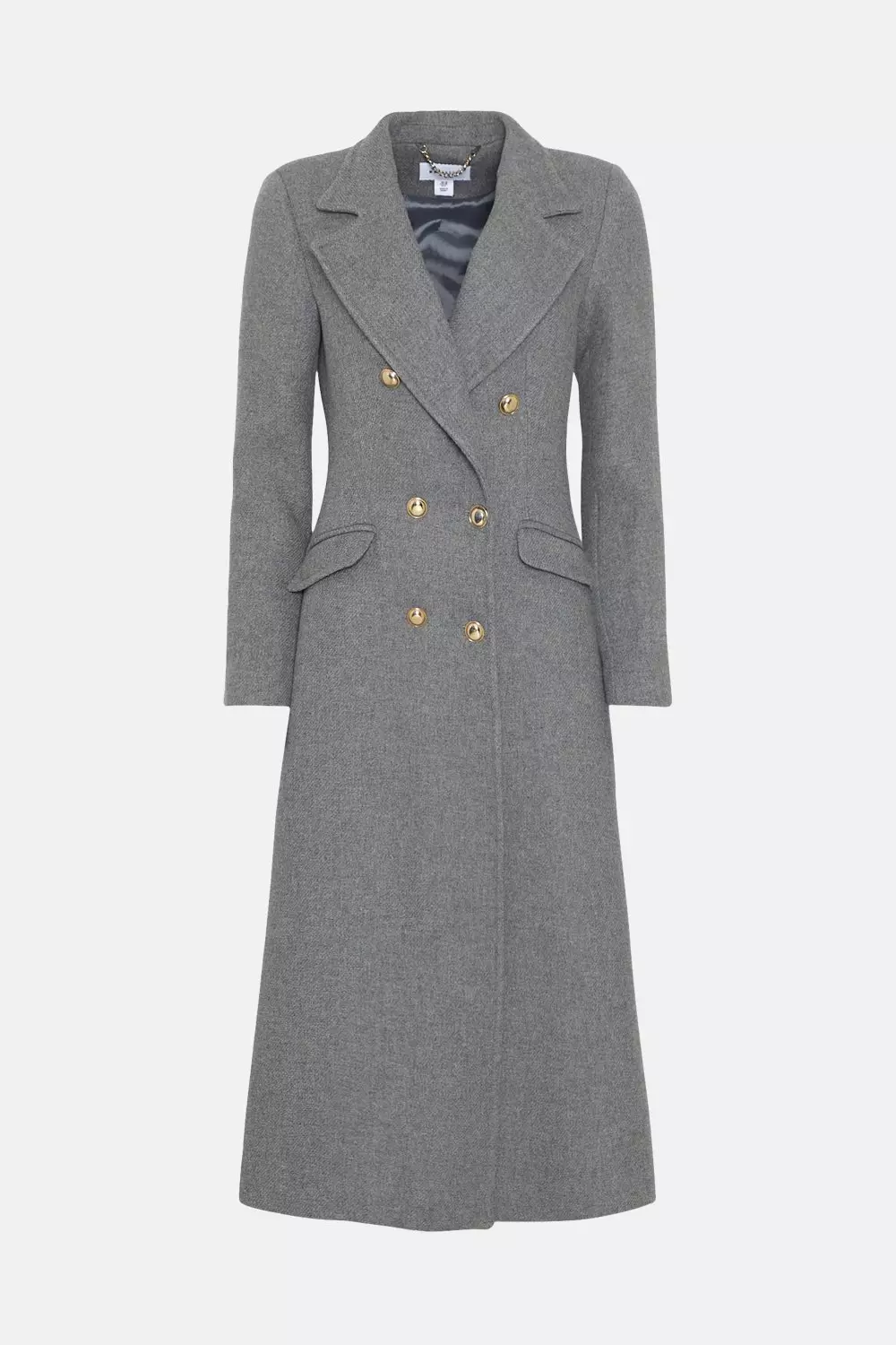 Grey military store coat womens