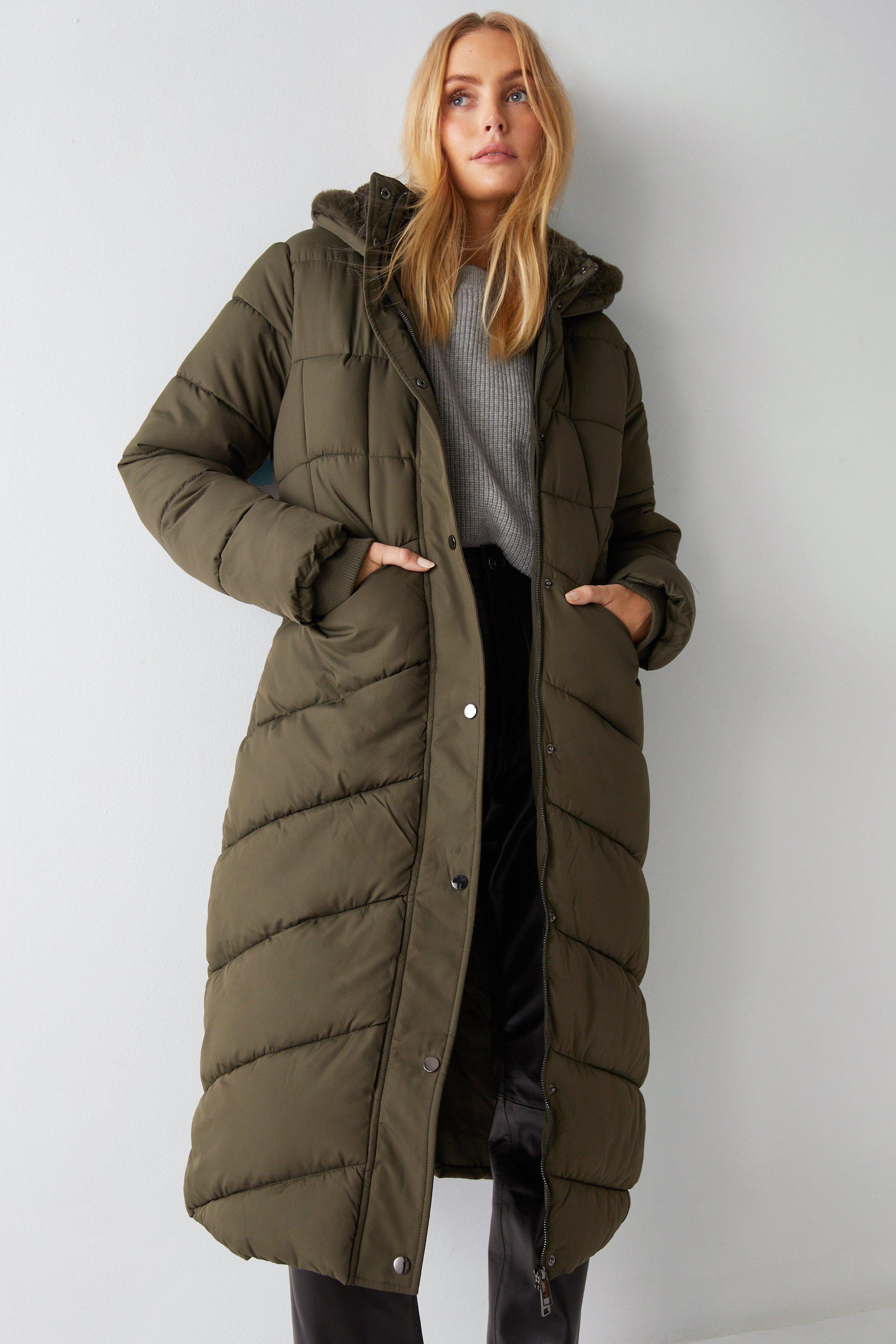 Women's Padded Coats | Long Padded Coats u0026 Jackets | Warehouse UK