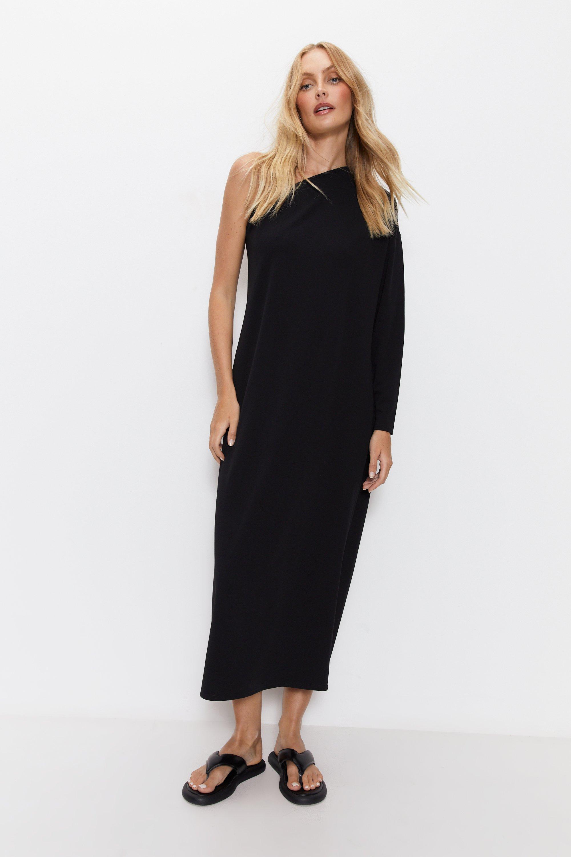 XXL Detail One-Shoulder Dress - Ready-to-Wear