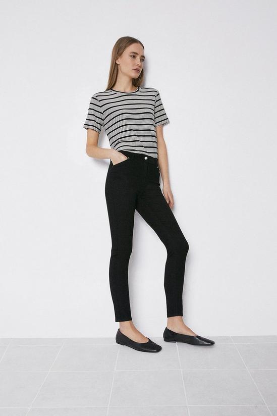Warehouse 98s Mid Rise Classic Skinny Jean 1
