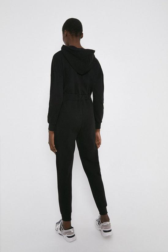 Warehouse Zip Through Hooded Lounge Jumpsuit 3