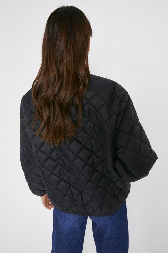 Warehouse Quilted Bomber Jacket 3