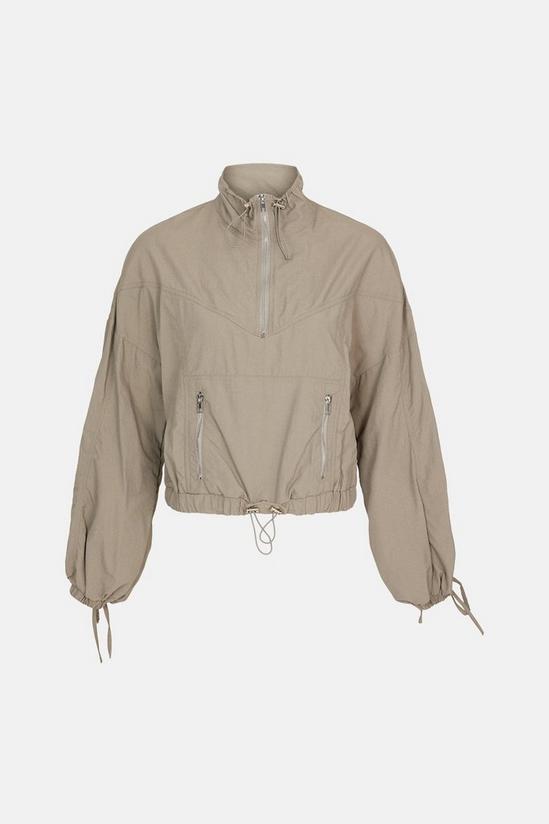 Warehouse Nylon Zip Front Pullover Jacket 2