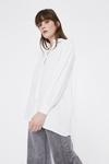 Warehouse Cotton Shirt With Pleat Back thumbnail 1