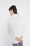 Warehouse Cotton Shirt With Pleat Back thumbnail 3
