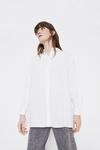 Warehouse Cotton Shirt With Pleat Back thumbnail 4