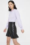 Warehouse Faux Leather Laser Cut Pelmet Skirt thumbnail 4