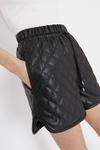 Warehouse Faux Leather Quilted Short thumbnail 2