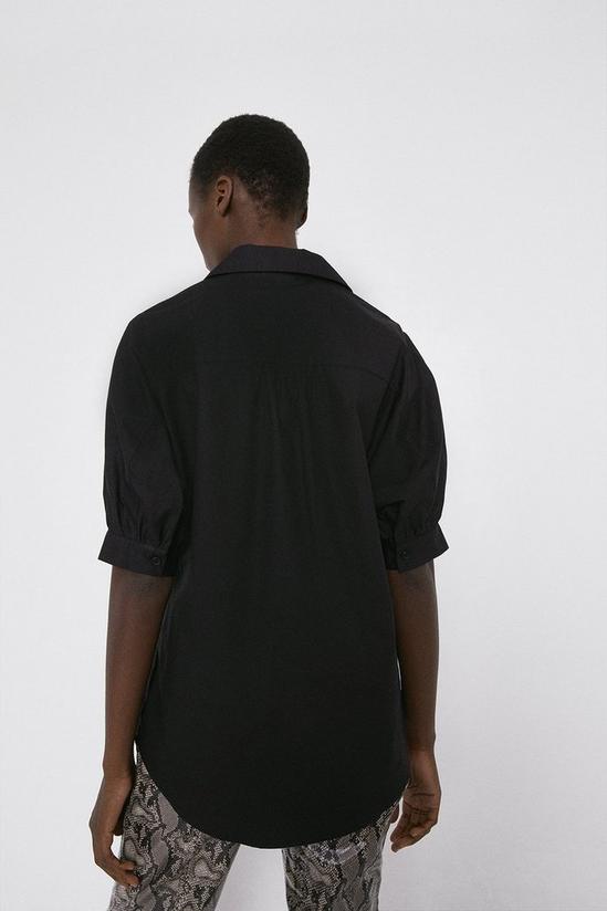 Warehouse Cotton Shirt With Short Sleeve 3