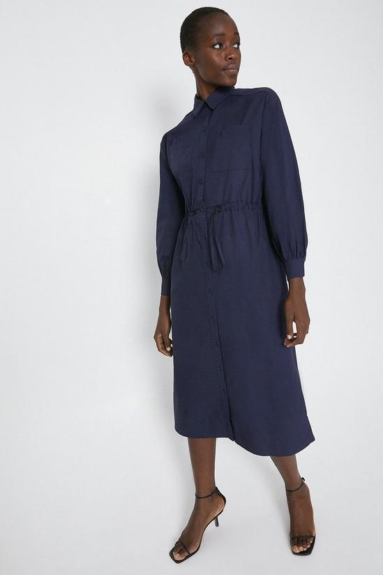 Warehouse Shirt Dress With Channel 1