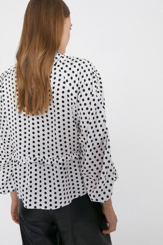 Warehouse Top In Spot With Puff Sleeve 3