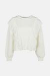 Warehouse Broderie Frill Sweat thumbnail 5