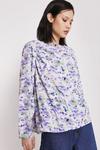Warehouse Top In Lilac Floral thumbnail 2