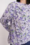 Warehouse Top In Lilac Floral thumbnail 4