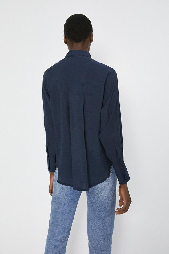 Warehouse Textured Shirt With Pockets 3