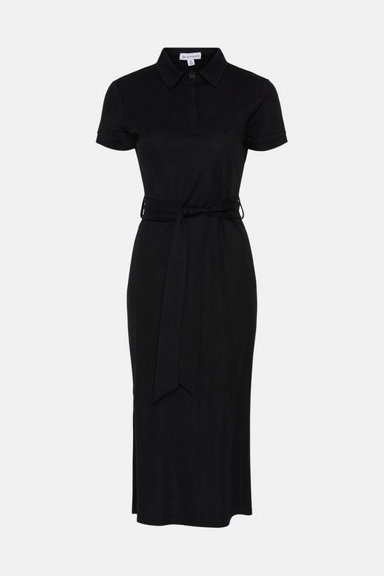 Warehouse Pique Polo Belted Dress 5