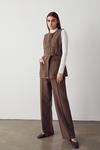 Warehouse Relaxed Clean Front Wide Leg Trouser thumbnail 1