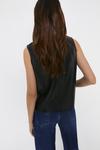 Warehouse Faux Leather Shell Top thumbnail 3