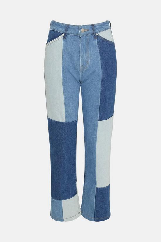 Warehouse Denim Patchwork Flare Jeans 6