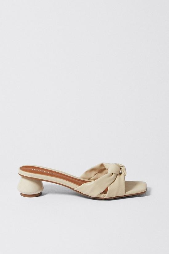 Warehouse Knot Front Heeled Sandal 1