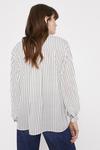 Warehouse Shirt With Pleat And Pockets In Stripe thumbnail 3