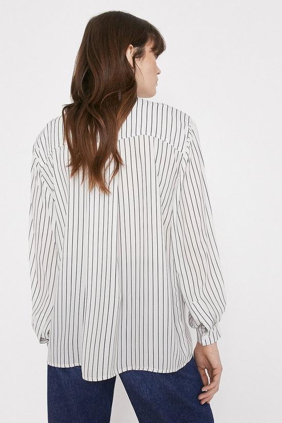 Warehouse Shirt With Pleat And Pockets In Stripe 3