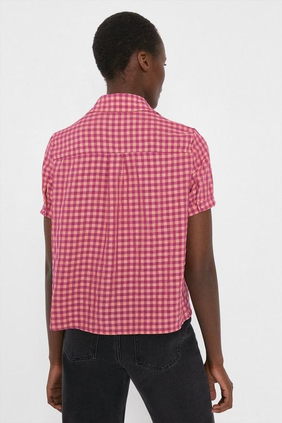 Warehouse Check Shirt With Frill 3