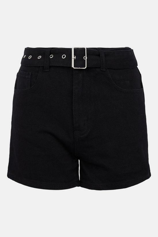 Warehouse Denim Belted Shorts 5