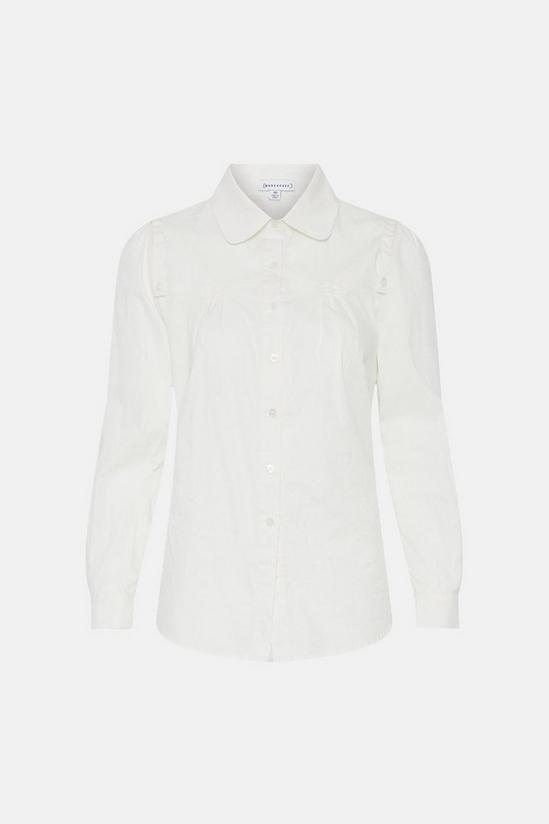 Warehouse Cotton Shirt With Tab 5