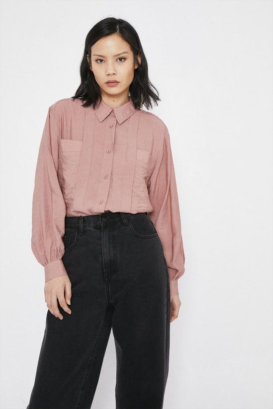 Warehouse Shirt With Pleat And Pockets 1