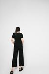 Warehouse Pique Puff Sleeve Belted Jumpsuit thumbnail 3