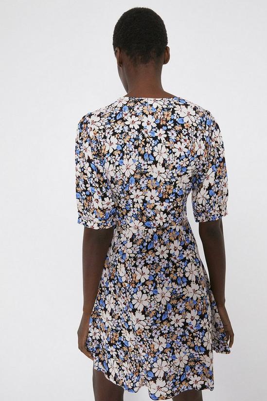 Warehouse Tea Dress In Floral 3