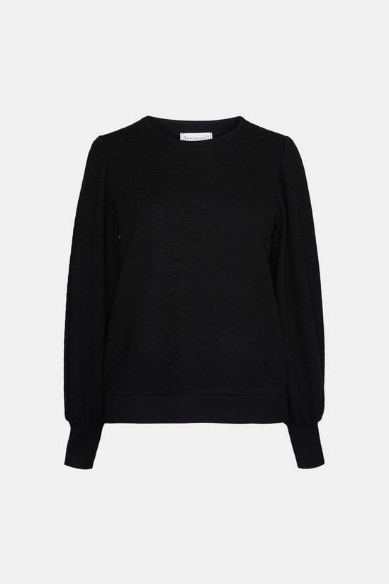 Warehouse Quilted Puff Sleeve Sweat 5