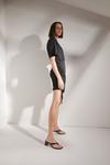 Warehouse Premium Modal Ruched Dress thumbnail 2