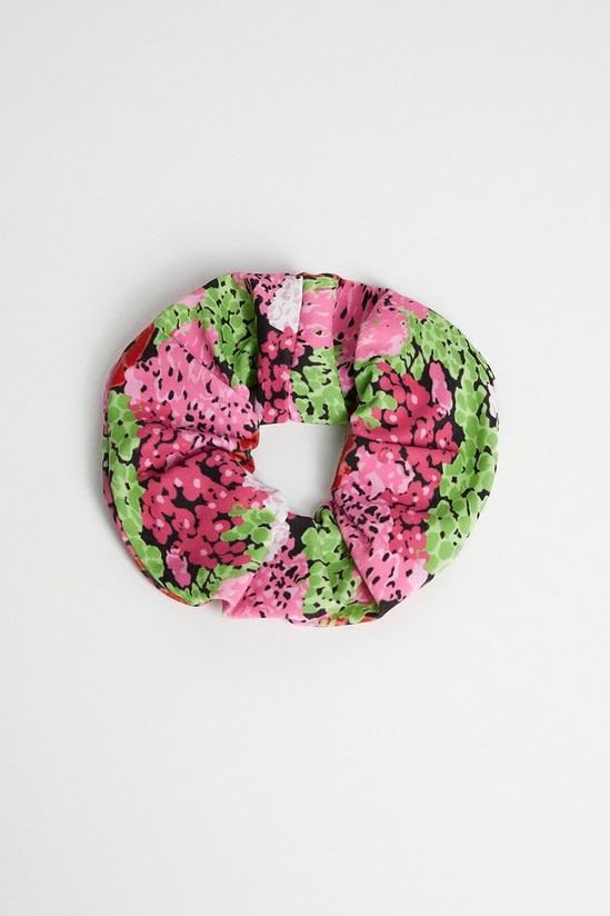 Warehouse Patched Blossom Scrunchie 1